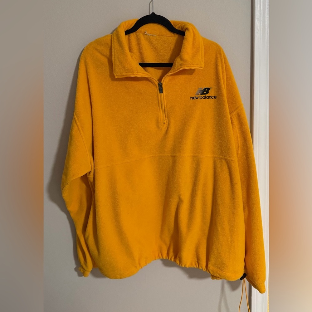 New Balance Men’s 2-3X Yellow Fleece